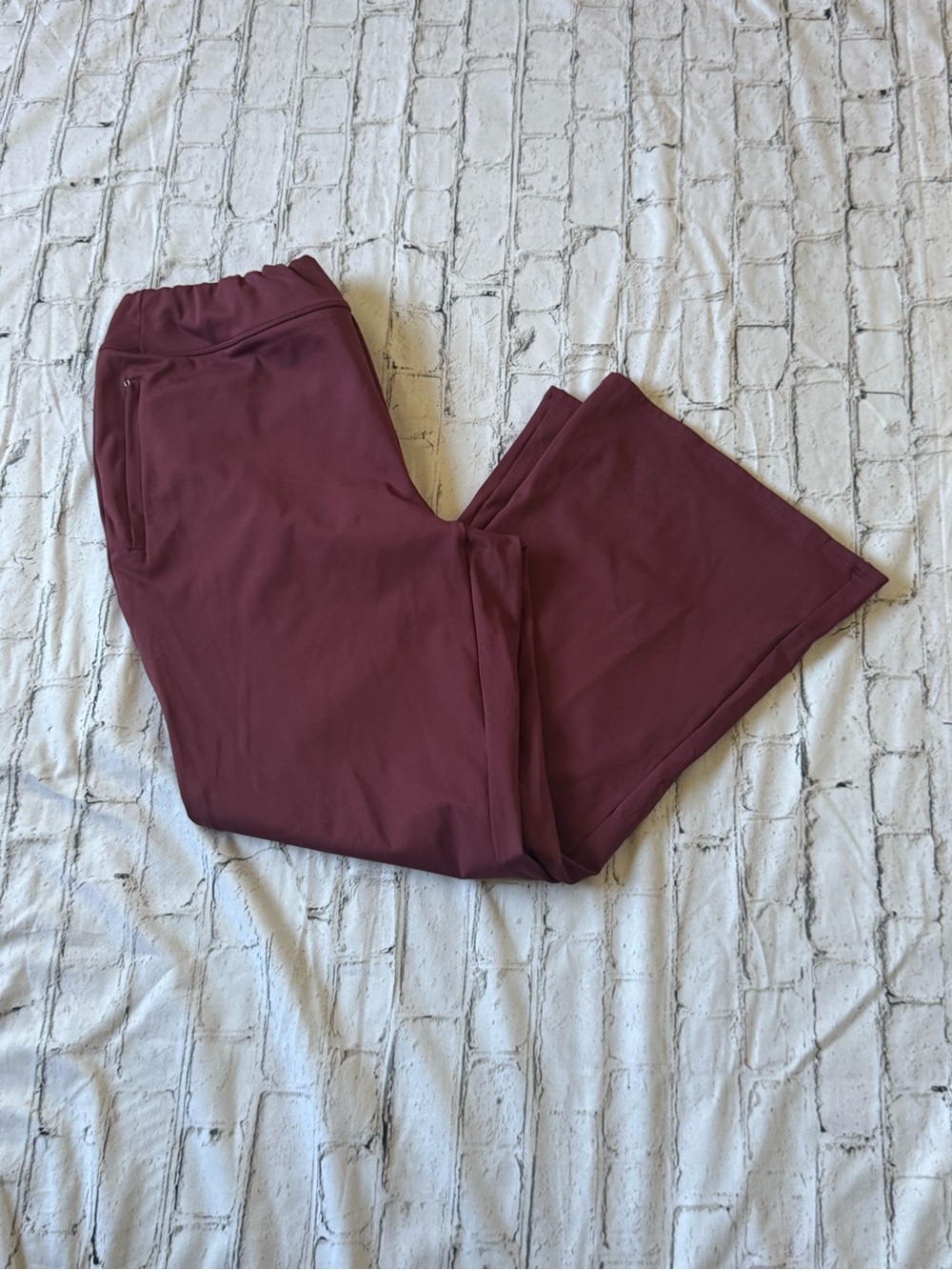 Maroon slacks